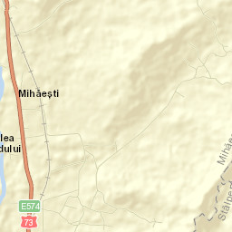 Valea Popii Street Map