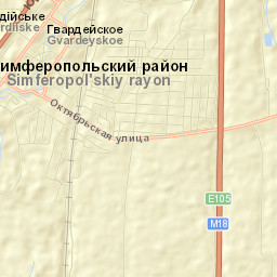 Hvardiiske Street Map