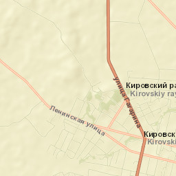 Kirovskiy Street Map