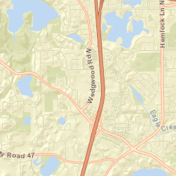 6401-6699 Meadowlark Lane North Maple Grove MN Street Map