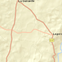 Lagorce Street Map