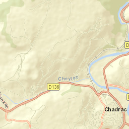 Chadrac Street Map