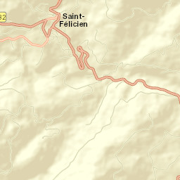 Saint-Félicien Street Map