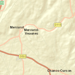 Mercurol-Veaunes Street Map