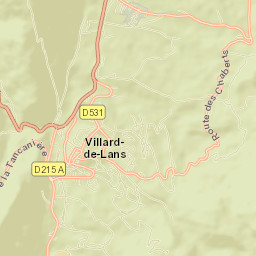 Villard-de-Lans Street Map