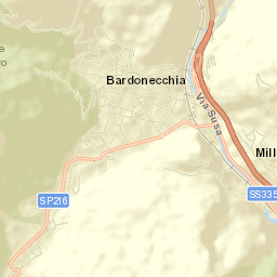 Bardonecchia Street Map