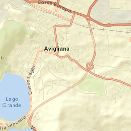 Avigliana Street Map