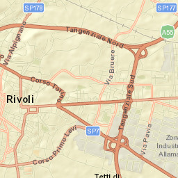 Rivoli Street Map