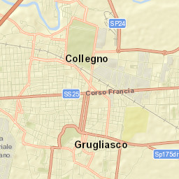 Collegno Street Map