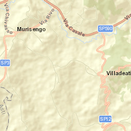 Murisengo Street Map