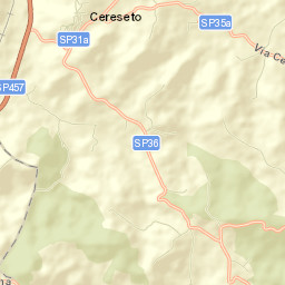 Cereseto Street Map