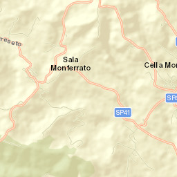 Cella Monte Street Map