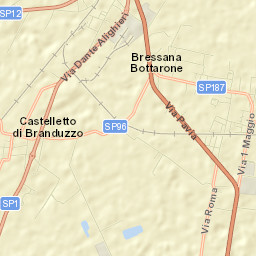 Bressana Street Map