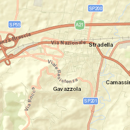 Stradella Street Map
