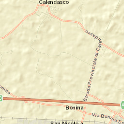 Calendasco Street Map