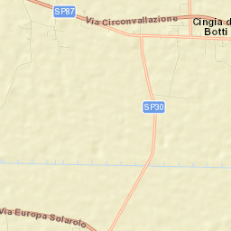 Cingia de' Botti Street Map