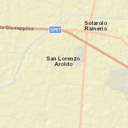 Solarolo Rainerio Street Map