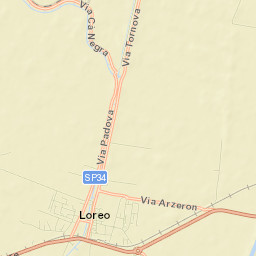 Loreo Street Map