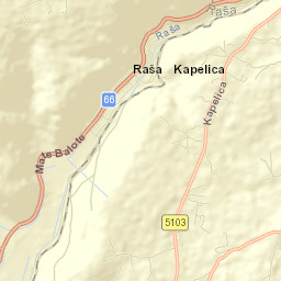 Raša Street Map