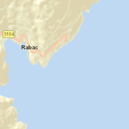 Rabac Street Map