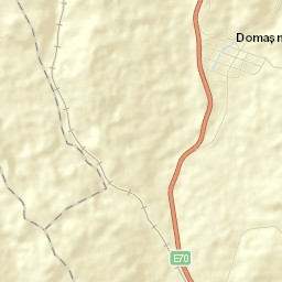 Domaşnea Street Map