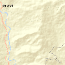 Comuna Stroeşti Street Map