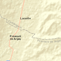 Ciofrângeni Street Map