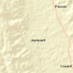 Comuna Coşeşti Street Map