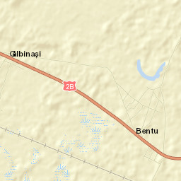 Comuna Gălbinaşi Street Map