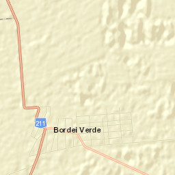 Bordei Verde Street Map