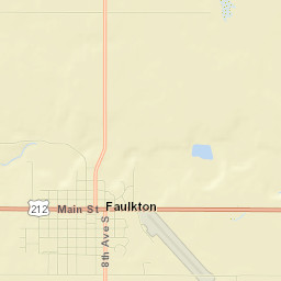 Faulkton Street Map