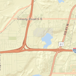 Vadnais Heights Street Map