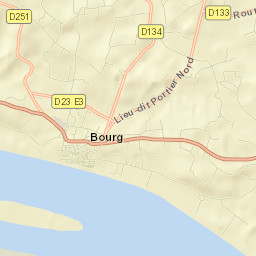 Bourg Street Map