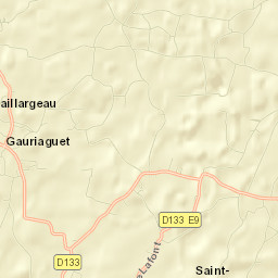 Gauriaguet Street Map
