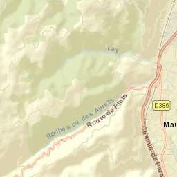 Mauves Street Map