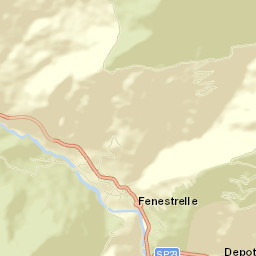 Fenestrelle Street Map