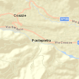 Coazze Street Map