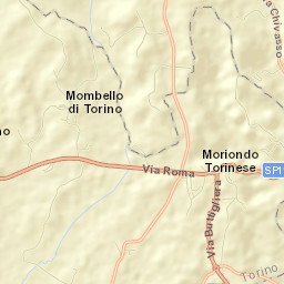 Mombello di Torino Street Map