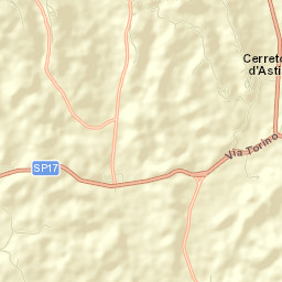 Passerano Marmorito Street Map