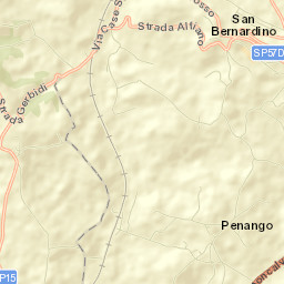 Penango Street Map