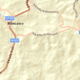Moncalvo Street Map