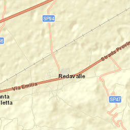 Redavalle Street Map