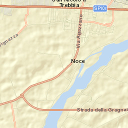 San Nicolò Street Map