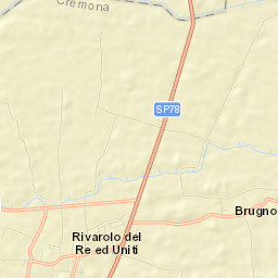 Rivarolo del Re Street Map