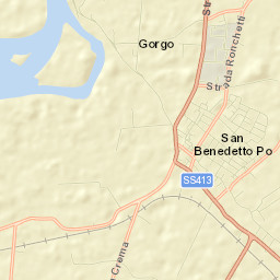 San Benedetto Po Street Map