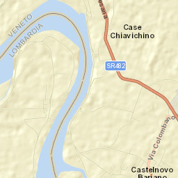 Castelnovo Bariano Street Map