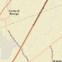 Costa di Rovigo Street Map
