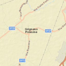Grignano Polesine Street Map
