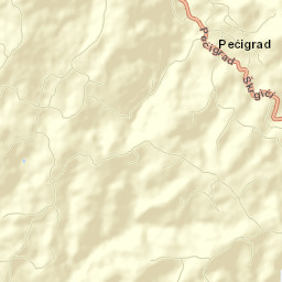 Pećigrad Street Map