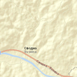 Svodna Street Map